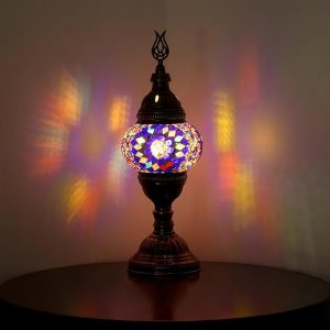 Turkish Moroccan Mosaic Table Lamp