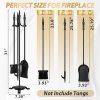 Fireplace Tools Set 4 Pieces - Image 5