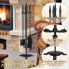 Fireplace Tools Set 4 Pieces - Image 3